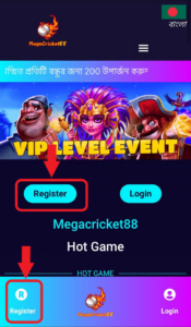 megacricket88 register mobile 1